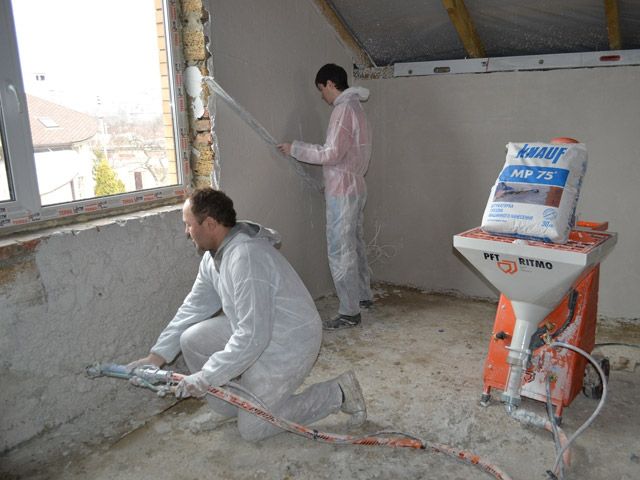 Способы штукатурки стен своими руками | Строительный портал