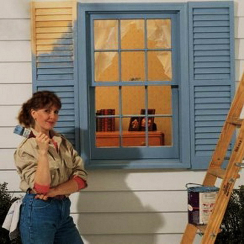 Как покрасить окно деревянное старое