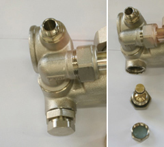Балансировочно-запорный клапан радиаторного контура