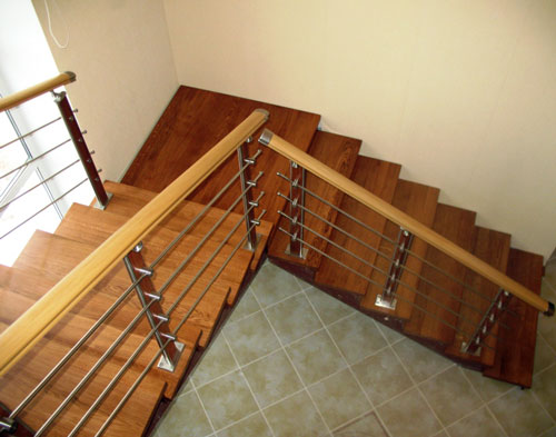 Лестница в частном доме своими руками