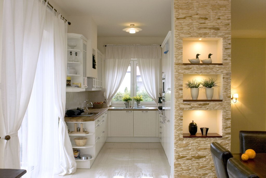  стен кухни декоративным камнем своими руками | Строительный портал