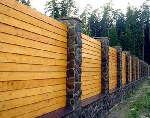 Забор деревянный своими руками