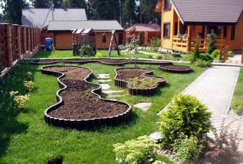 Планировка зоны отдыха на садовом участке