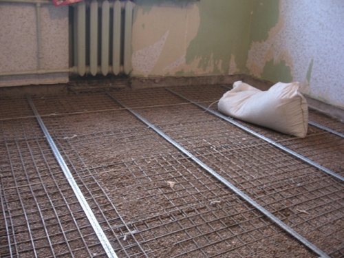 Posilnenie betónovej podlahy