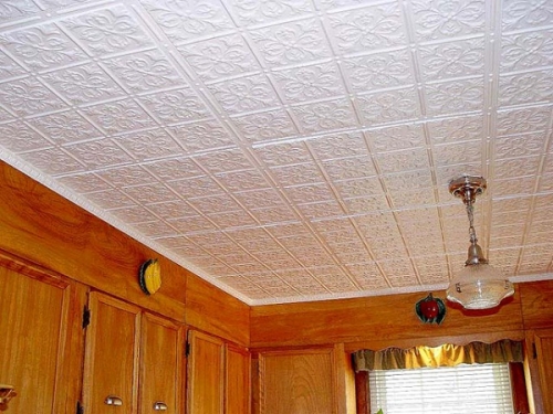 Пенопластовые панели для потолка