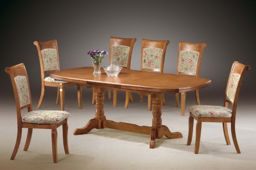 Обеденный кухонный стол на 2 ножках