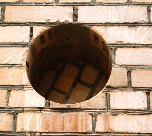Сверление сквозных отверстий в стене (бетон, кирпич)