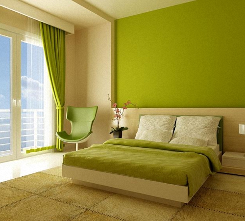  зеленой спальни | Строительный портал