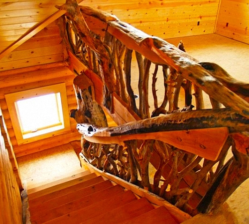 Перила для лестницы из дерева | Строительный портал