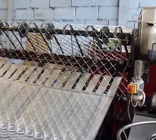 Плетение сетки из проволоки