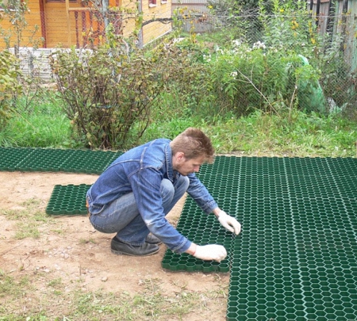 Полимерная плитка для садовых дорожек своими руками