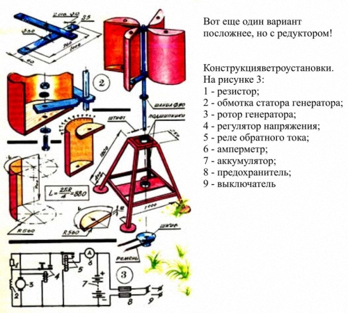 Как сделать ветрогенератор. Дешево и сердито.