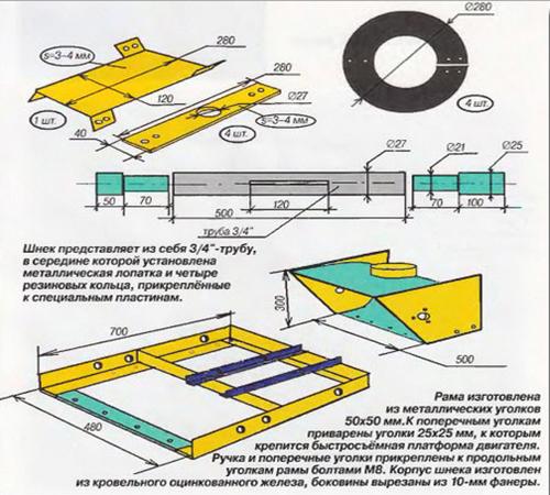 Бензиновые, электрические снегоуборщики