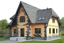 Канадский дом из бруса: характеристики технологии, строительные материалы и этапы работ