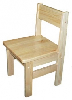 Деревянный стул для кормления сборка